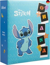 Grupo Erik Fotoalbum Einsteckalbum 13x20 cm Disney Stitch - Foto Einsteckalbum