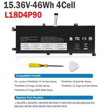 L18C4P90 L18D4P90 L18M4P90 Laptop Battery For Lenovo ThinkPad L13 Yoga Series