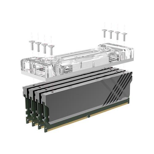 Water Cooler Memory Memory Water Cooling Kits LRC2.0 RGB Two Armor 8105 - Afbeelding 8 van 10