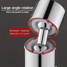 Universal Rotate Kitchen Faucet Extender Aerator Plastic Splash Filter Kitc
