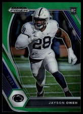 2021 Panini Prizm Draft Picks Collegiate #154 Jayson Oweh Green