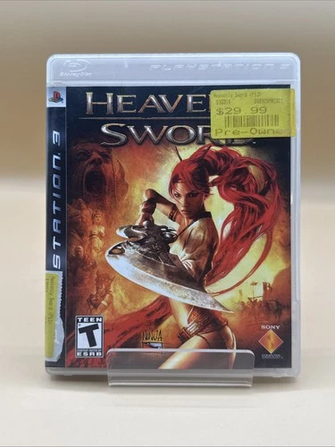 Heavenly Sword Sony PlayStation 3 PS3 Tested And Working Complete CIB Manual