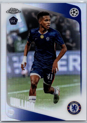 2025-26 Topps Chrome UEFA Club Competitions #66 Estêvão Willian