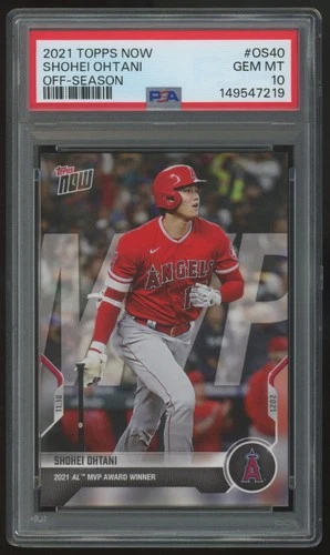 New Listing2021 Topps Now Shohei Ohtani Off-Season #OS-40 PSA 10 *219