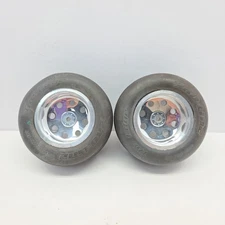 RC Tires & Wheels White Solid Wheels PRO LINE THE EDGE 8095 R2.20X2.00X4.02