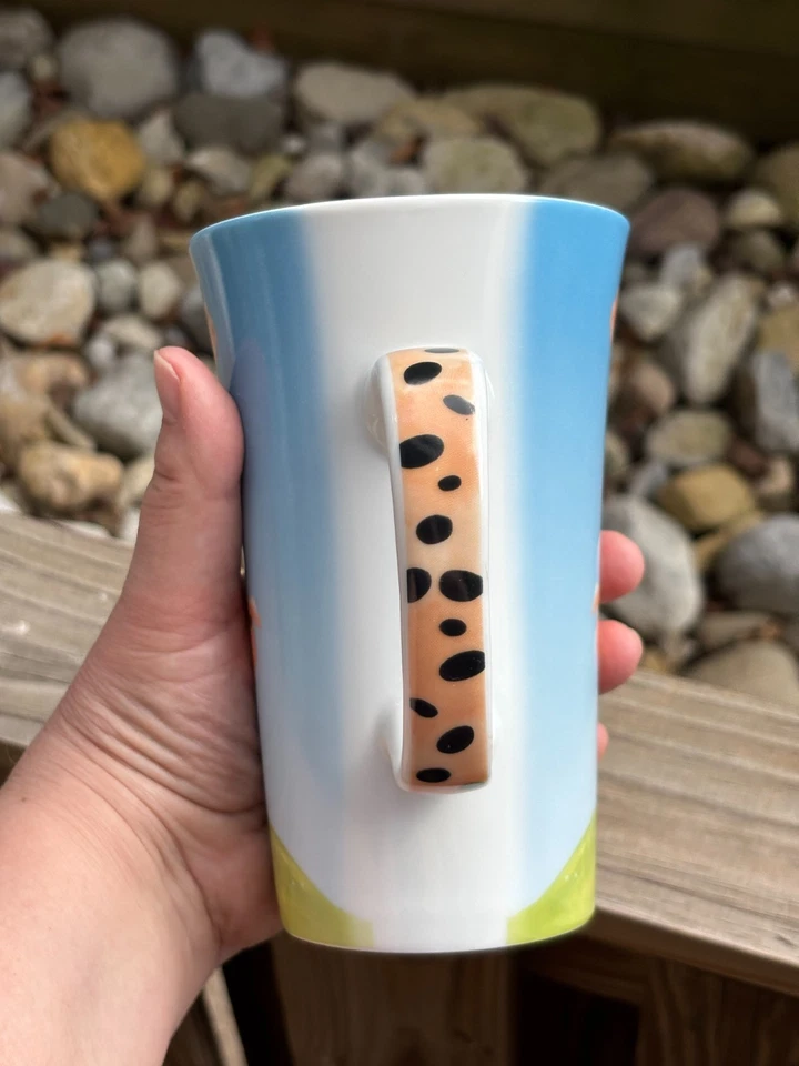 Taza Königitz 6" animales de granja - taza de café de cerdo porcelana ALEMANIA 2006 USADA EN EXCELENTE ESTADO Foto 3 de 4