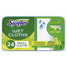Swiffer Sweep + Mop, Wet Pads Refill, Floor Cleaner, Cleaning Cloths,  ,