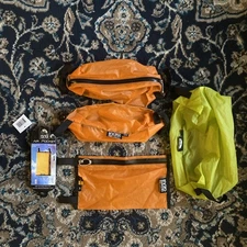 Lot of Granite Gear Air ZippSack Heavy Duty Zipper Bags Different Sizes See Pics