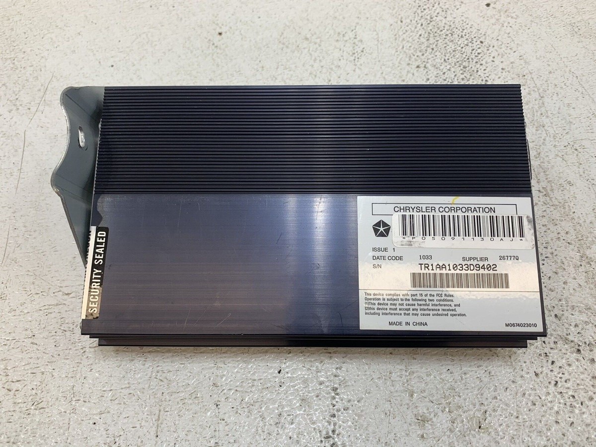 2019-2020 Dodge Ram 1500 Quad / Crew Cab Amplifier Audio Amp