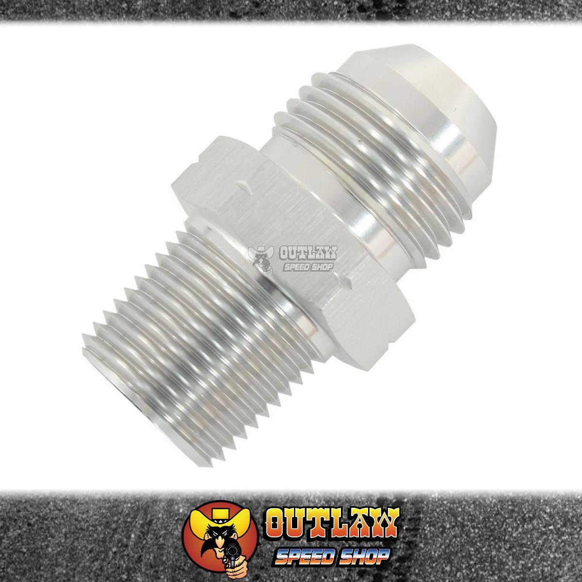 aeroflow-3-8-bspt-tapered-to-8an-male-adaptor-silver-af757-08s-ebay