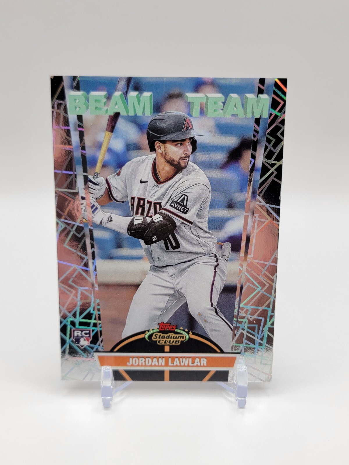 2024 Topps Stadium Club Jordan Lawlar Beam Team Insert RC BT-4 Case Hit