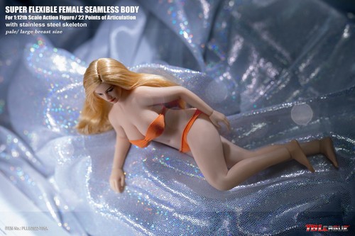 TBLeague Phicen 1:12 Large Breasts Seamless Pale Body with Head PLMB2022-T05 - Picture 4 of 24
