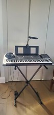 Yamaha Digital Keyboard Psr E353 With Stand Headphones Music Reading Light