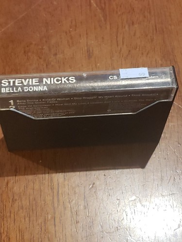 Vtg 1981 BELLA DONNA Stevie Nicks Cassette Tape Fleetwood Mac Edge of Seventeen! - Imagen 3 de 7