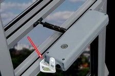 White Brackets Only for Electric Window Opener/Actuator System ACK4 230 or 24V