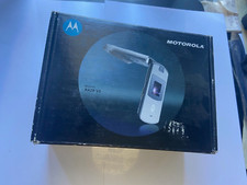  BOX ONLY For Motorola Razr V3 Silver. Good Condition.