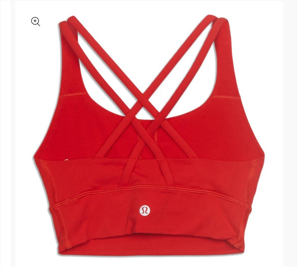 LULULEMON Energy Longline Sports Bra Size 4 eBay