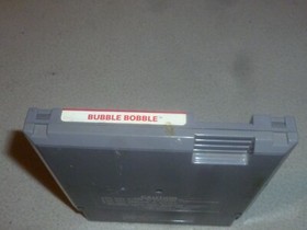 NINTENDO NES VIDEO GAME CARTRIDGE ONLY BUBBLE BOBBLE TAITO RARE