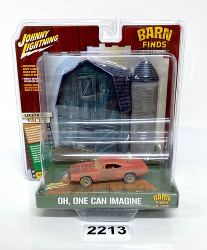 JOHNNY LIGHTNING BARN FINDS BARN FAÇADE W/1969