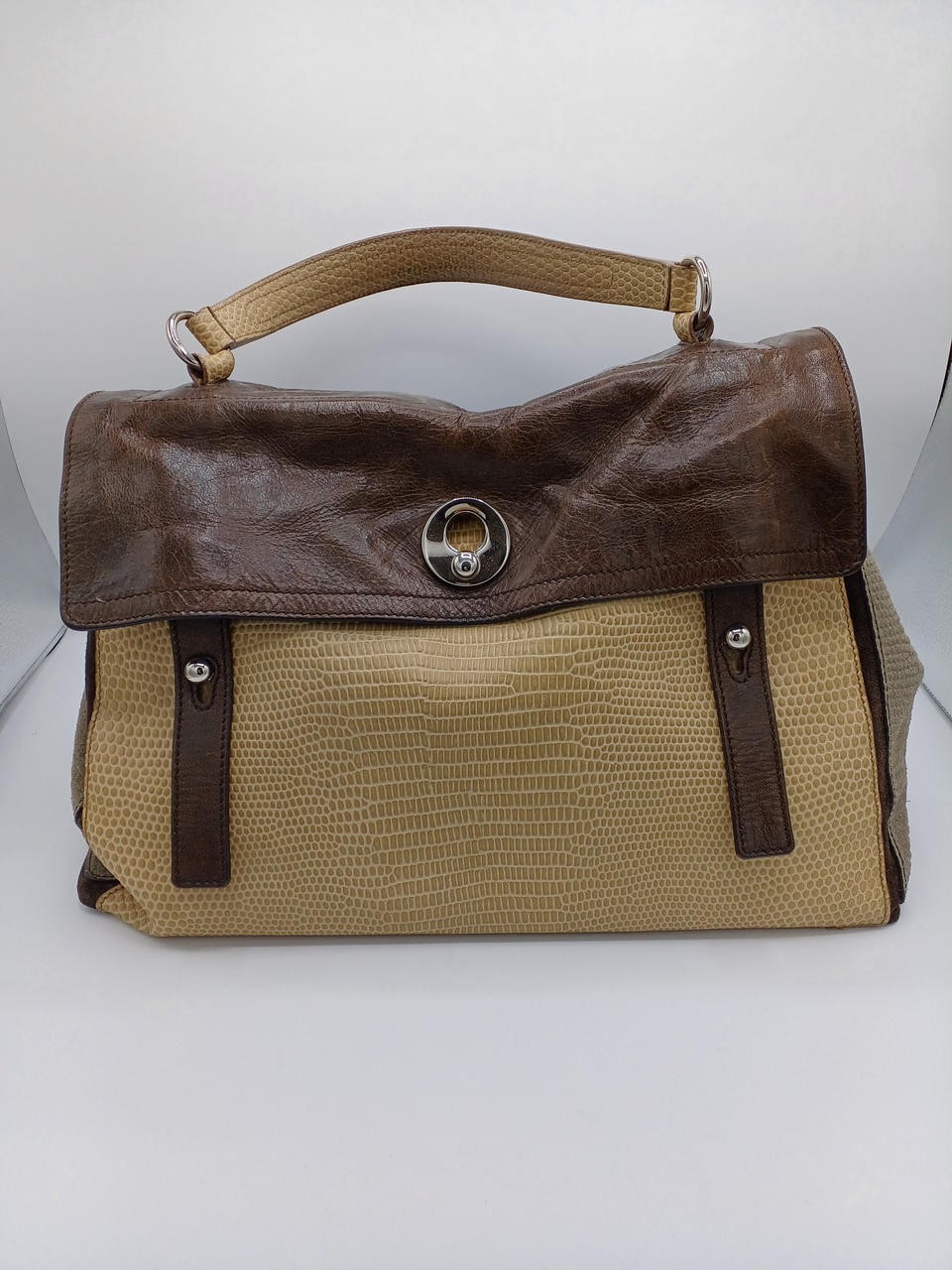 Borsa a mano Yves Saint Laurent M due 197148.486628 autentica di design