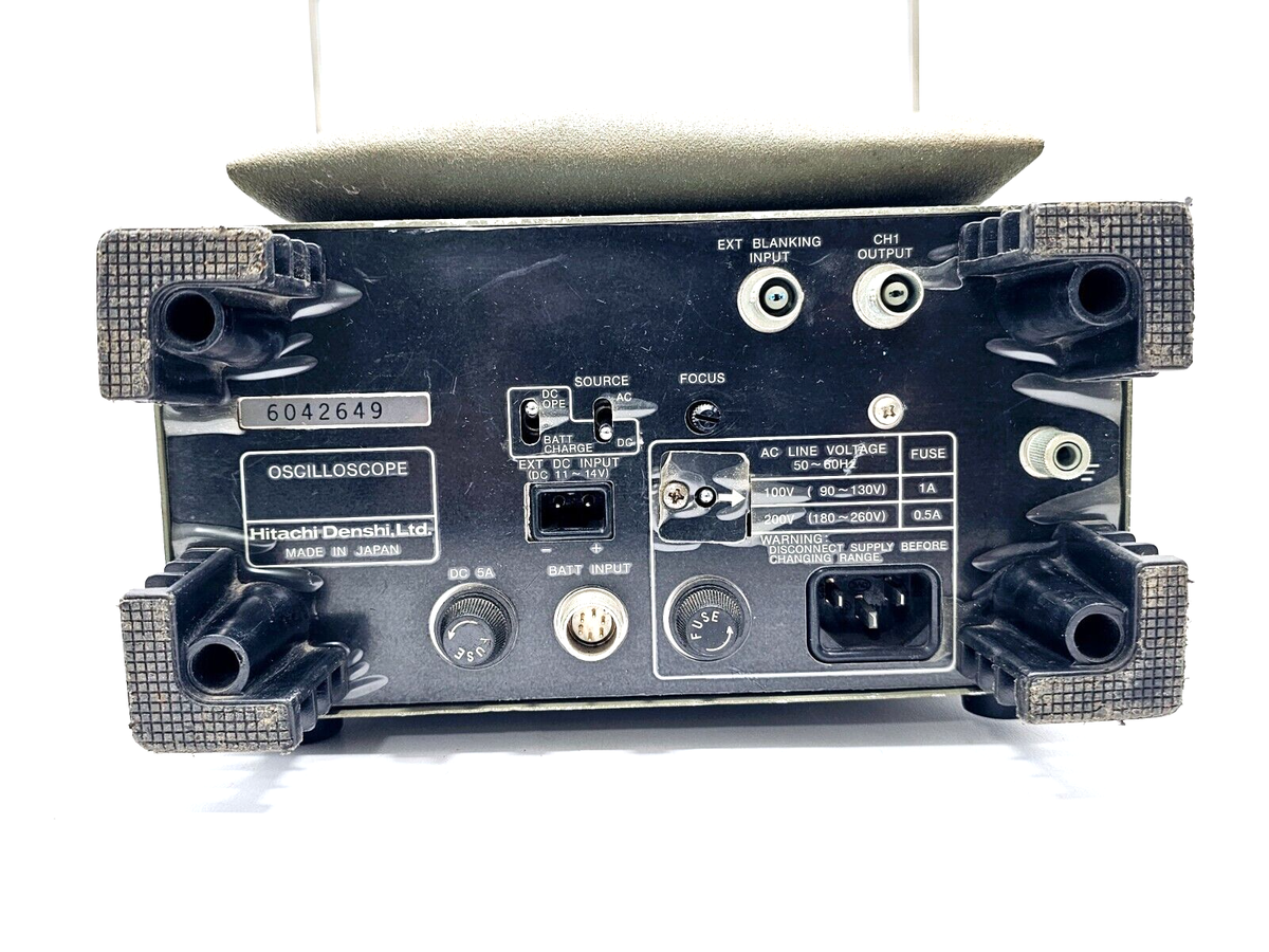 HITACHI 日立 オシロスコープ V-550B 50MHz(E14) Yahoo!オークション - HITACHI 日立 オシロスコープ V-552 50MHz