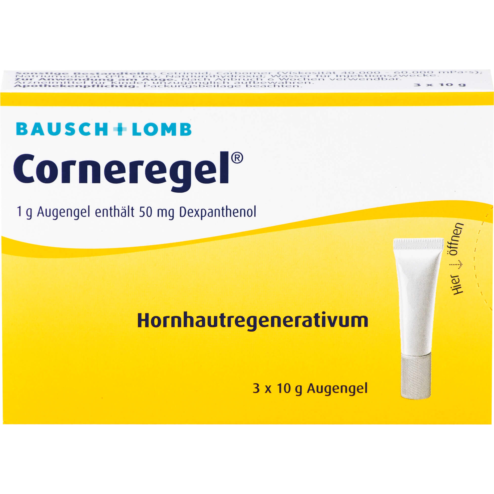 Corneregel Augengel Hornhautregenerativum, 30 g Gel 1224641