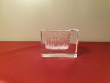 Small low vase signed Daum G.Helminger
