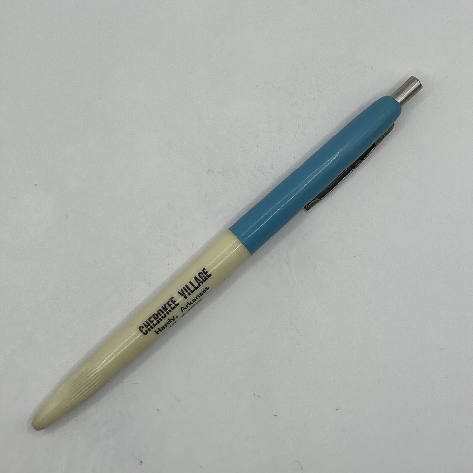 VTG Ballpoint Pen Cherokee Village Hardy Arkansas To The Ozarks" eBay