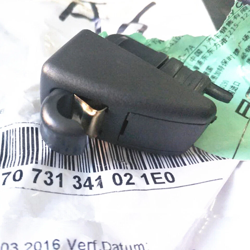 Parasol negro gris clip gancho retenedor para Porsche Panamera 2010-2016 Foto 2 de 4