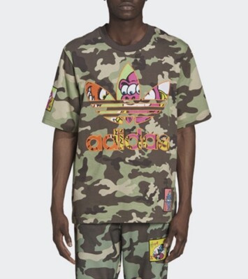 adidas Jeremy Scott 迷彩タンクトップ M (画像追加) adidas X Jeremy
