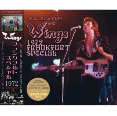 PAUL McCARTNEY / FRANKFURT SPECIAL 1972 (2CD) Shipping Free W/obi NEW