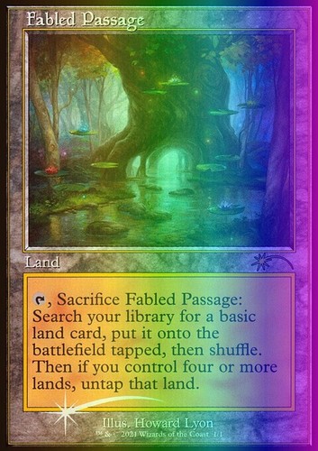 Mtg Fabled Passage 4 1 Wizards Play Network 21 Old Nm Foil Ebay Mtg Fabled Passage 4 1 Wizards Play Network 21 Old Nm Foil Ebay