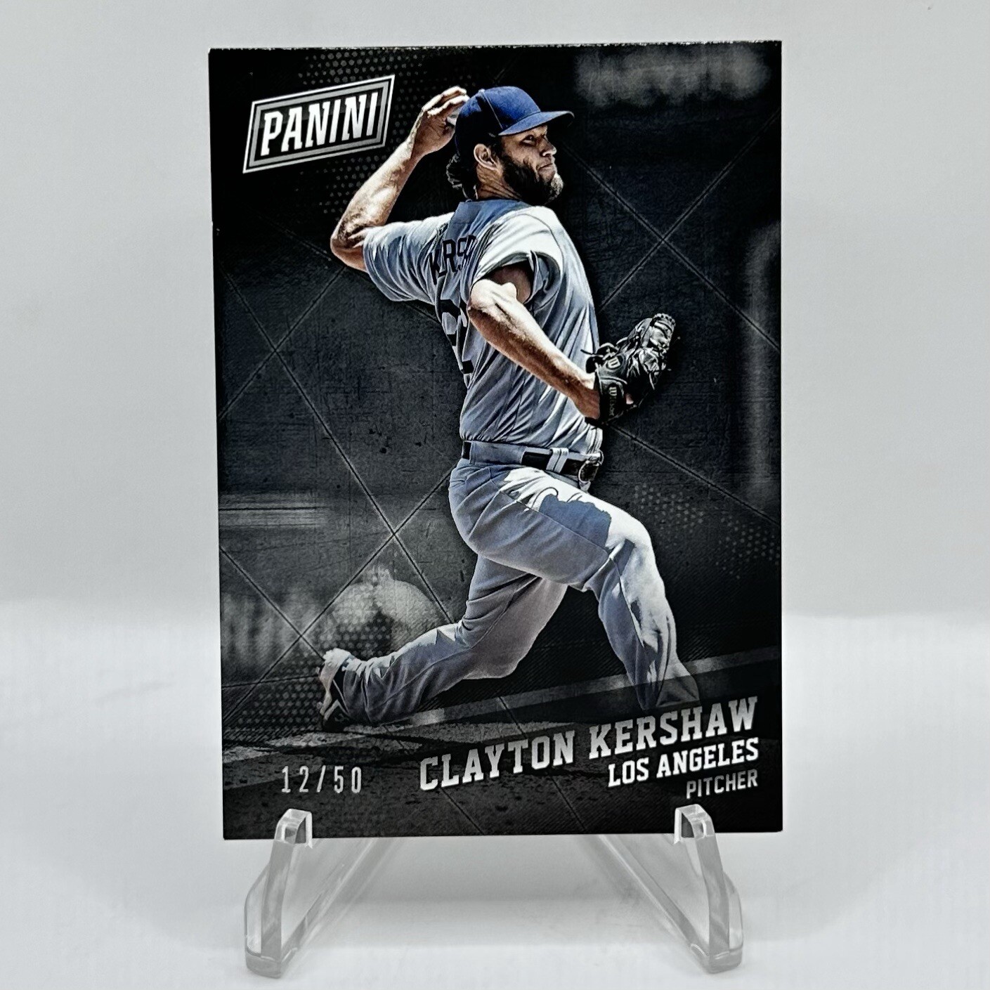 2017 Panini Black Friday CLAYTON KERSHAW #26 Decoy #d/50 - L