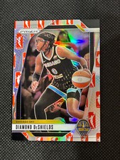 DIAMOND DESHIELDS 2024 Panini Prizm WNBA Basketball Logo Refractor Card #8
