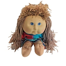 VTG 1991 HASBRO Cabbage Patch Kid Crimp n’ Curl Doll First Edition Blue Eyes