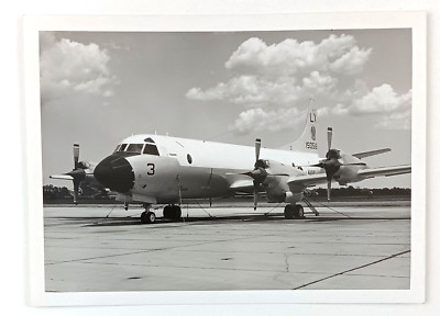 1980s US Navy Naval Plane VP-92 Lockheed P-3 Orion 5 x 7 Official Photo