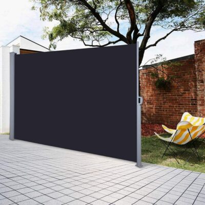 privacy screen outdoor retractable patio deck folding divider porch waterproof