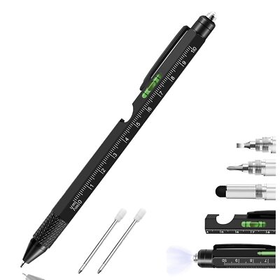 Multi Tool Pen Set Gift Tool Pen Multitool Pen For Men 9 In 1 Pen Multitool Rule