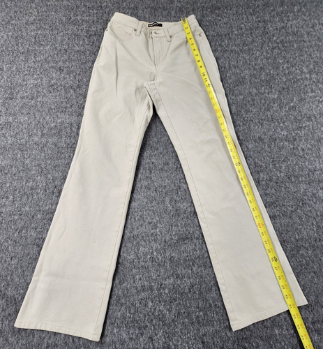 Cambio Jeans Womans 8 Jade Stretch Bootcut Flair Beige Mid Rise Casual Classic - Picture 15 of 17
