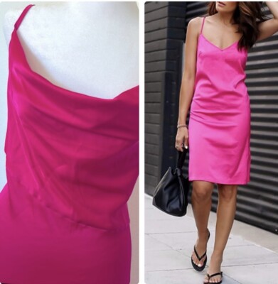 トップス Vintage DIESEL Pink Slip Dress Vintage 1990's Hot Pink Slip Dress | eBay