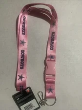 Dallas Cowboys NFL Pink Lanyard 