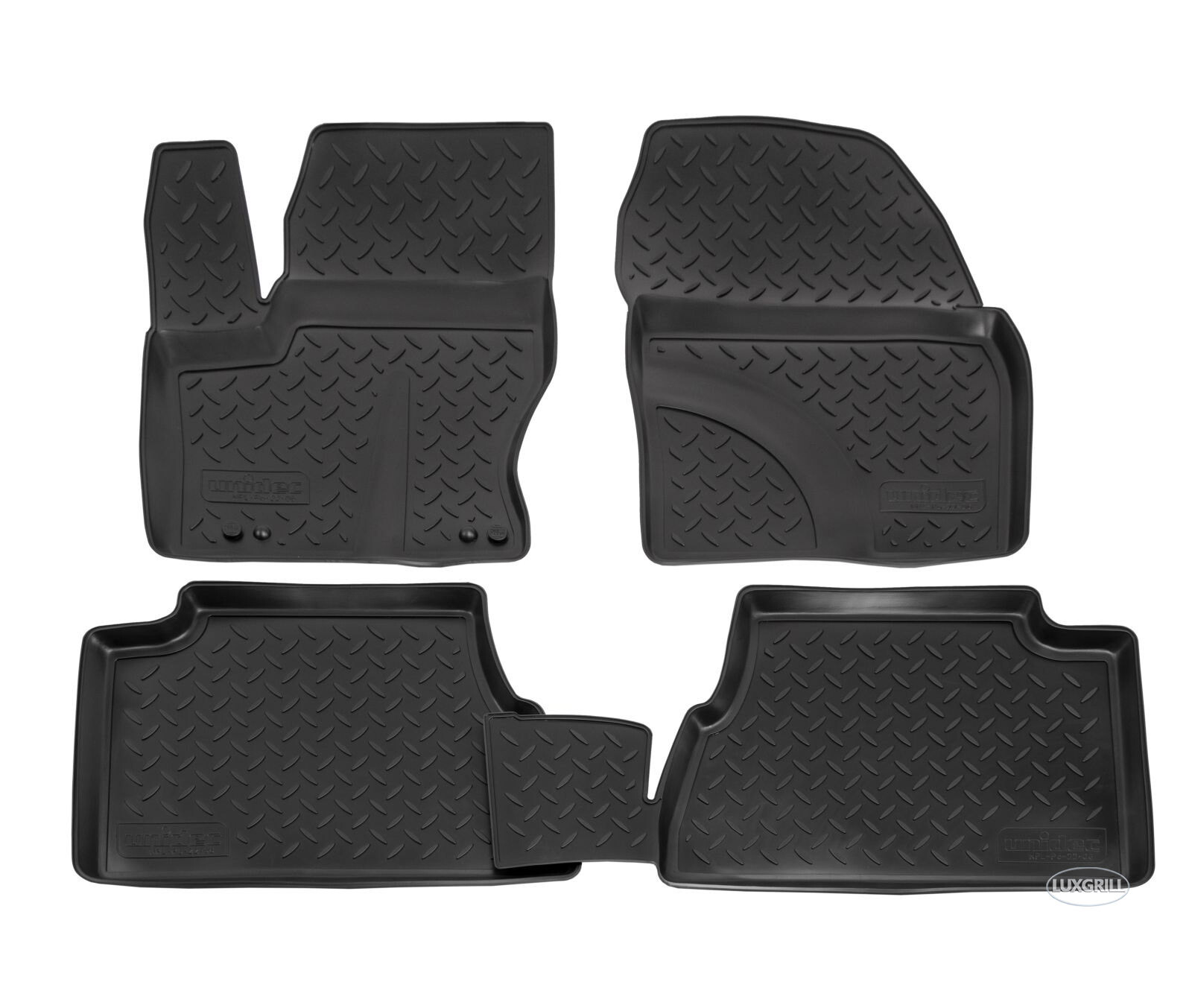 Tapis de sol caoutchouc Ford Grand C-Max 2010 2011 2012 2013-2019