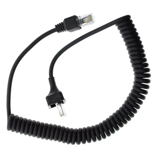 10X Mic microphone cable cord fr Kenwood radio KMC-30 KMC-32 KMC-35 KMC-36 MC-59 - Zdjęcie 5 z 6