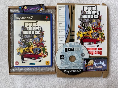 Grand Theft Auto III PS2 - UK PAL GC with Map and Reg - Tracked - Picture 12 of 12