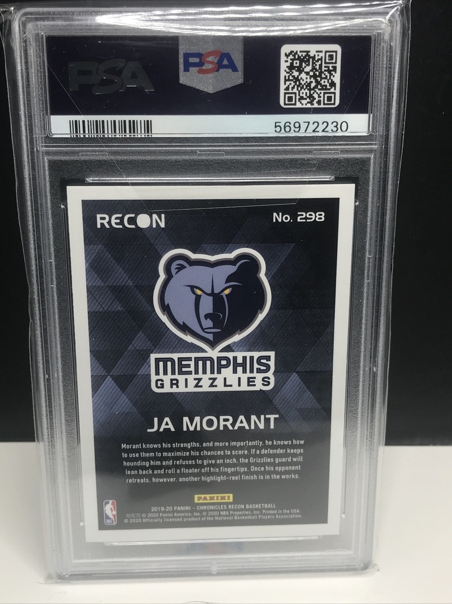 Chronicles 298 Ja Morant モラント RC PSA10 Ja Morant 2019 Chronicles #298 Recon Price Guide - Sports