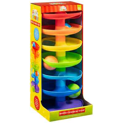Whirly Regenbogenrampe Lernen, Entdecken & Entdecken mit Ihrem Kind Ideales Geschenk für Kinder