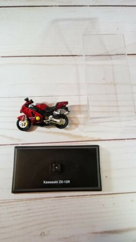 New Ray Toys Kawasaki ZX-12R Motorcycle Red 1:32 Scale - Picture 3 of 6