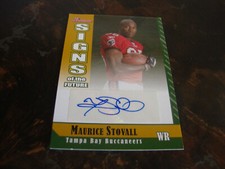 2006 Bowman Football---Signs Of The Future---Auto./Gold---Maurice Stovall 43/50