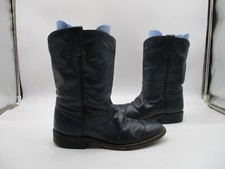 Botas de Vaquero COWTOWN Cuero Azul Roper para Mujer Talla 7.5 N