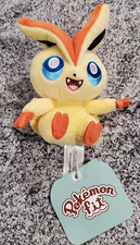 Victini Fit Stuffed Animal Doll Plush Japanese Pokemon Center Exclusive NWT
